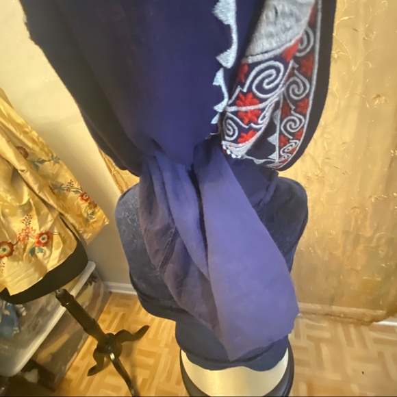 Jade S Small Embroidered Cotton Boho Tank Top - Picture 8 of 10